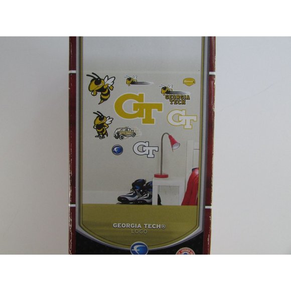 Fathead NCAA Georgia Tech Team Logo Assortment Junior Wall Graphic - Picture 1 of 7